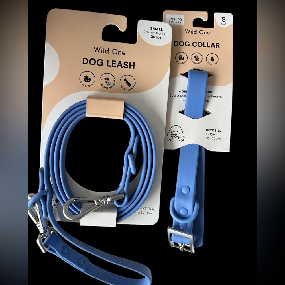 Small WildOne Dog Leash and Collar